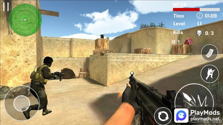 Gun Strike Shoot 3D<span>(Remove ads)</span> screenshot image 4_Popularmodapk.com