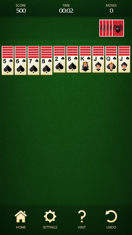 Spider Solitaire: Card Game screenshot image 3_Popularmodapk.com