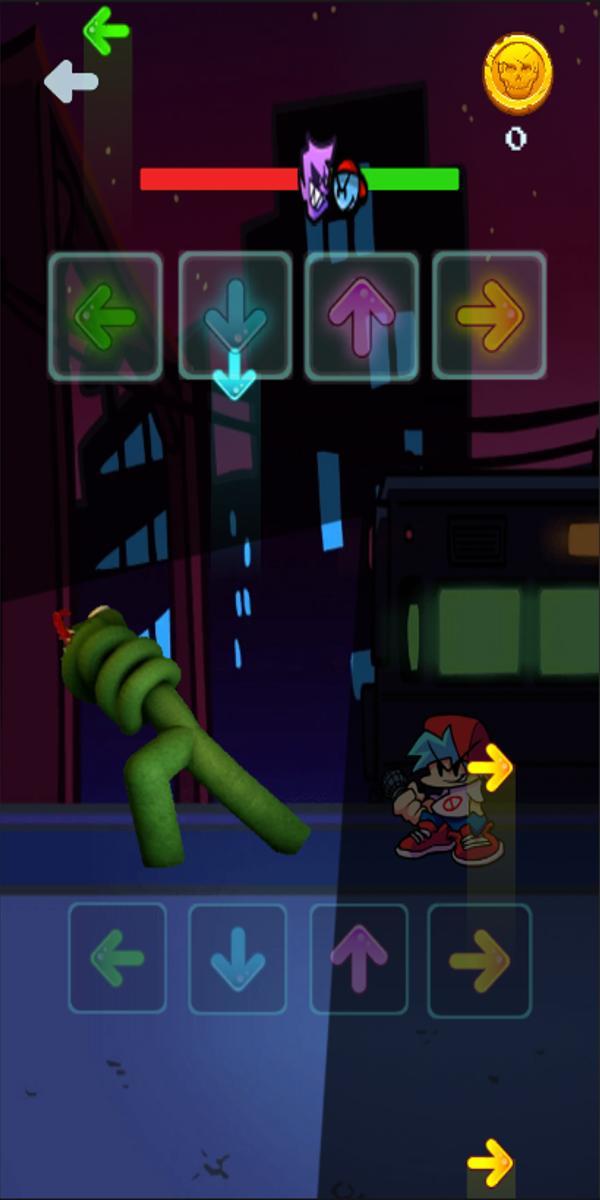 Rainbow Friends Green Mod FNF screenshot image 3_Popularmodapk.com
