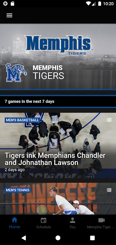 Official Memphis Tigers screenshot image 2_Popularmodapk.com