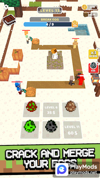 Craft & Merge - Egg Hero Games<span>(No Ads Free Rewards)</span> screenshot image 2_Popularmodapk.com
