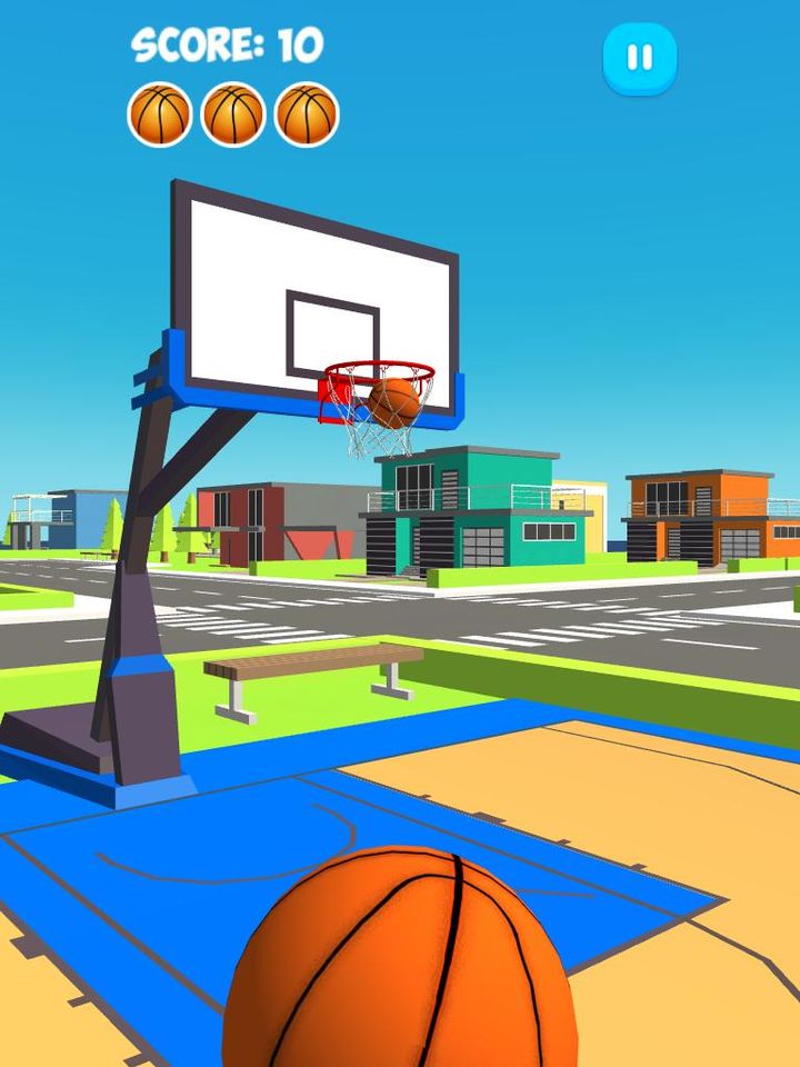 Basketball Challenge 3D screenshot image 5_Popularmodapk.com