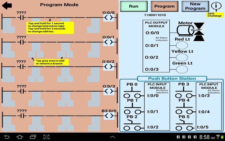 PLC Simulator, Mechatronics, PLC ladder Logic, PLC screenshot image 4_Popularmodapk.com