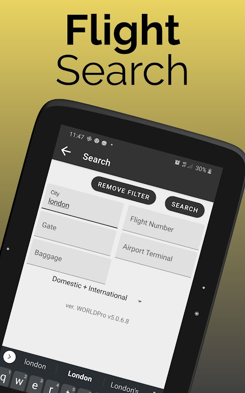 Flight Information: Glasgow (GLA) screenshot image 16_Popularmodapk.com