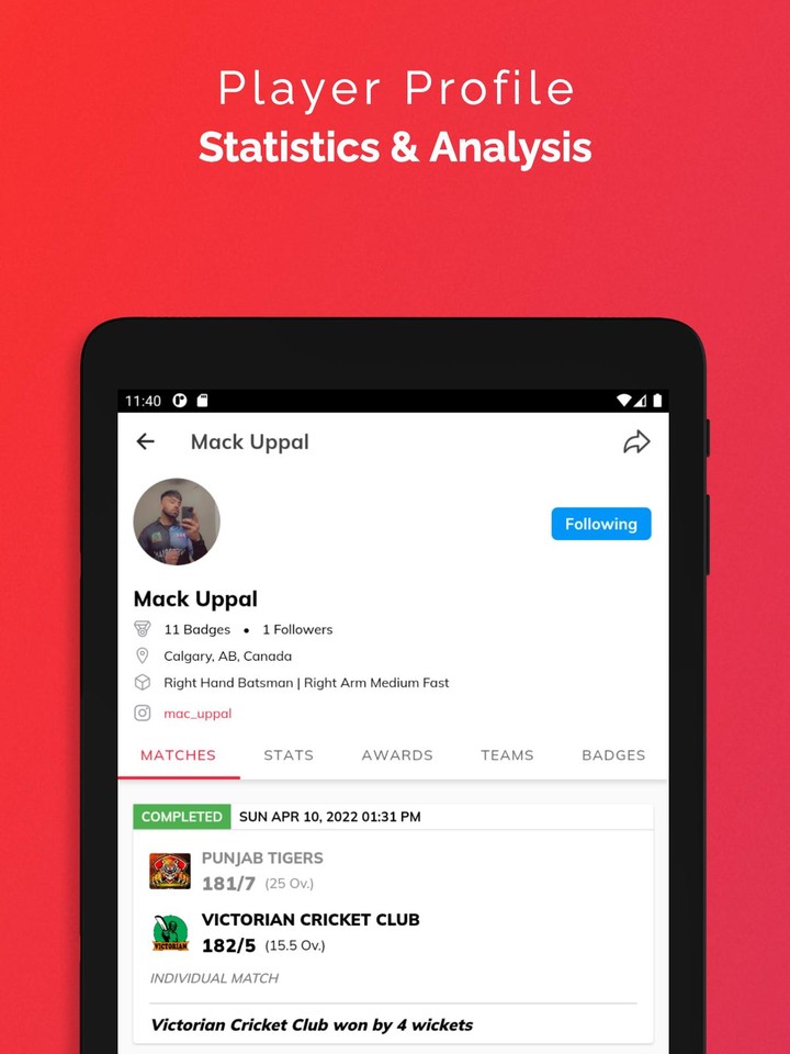 CrickPro - Cricket Scoring App screenshot image 10_Popularmodapk.com