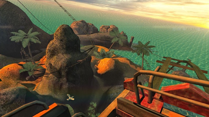 VR Roller Coaster Sunset screenshot image 4_Popularmodapk.com