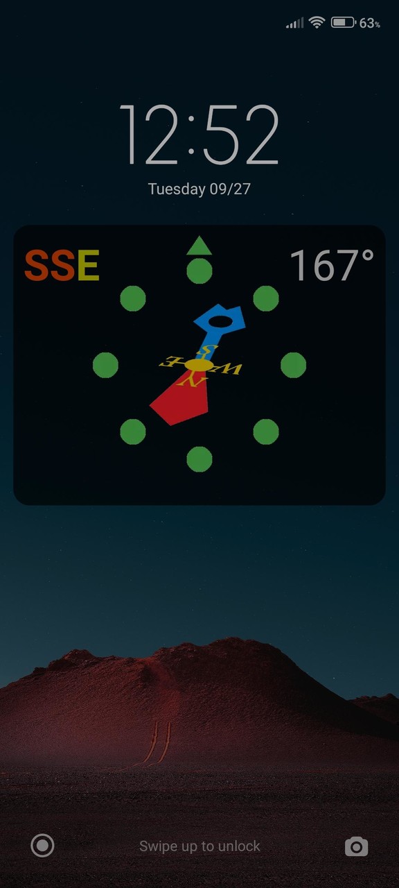 Lock Screen Compass & Launcher screenshot image 6_Popularmodapk.com