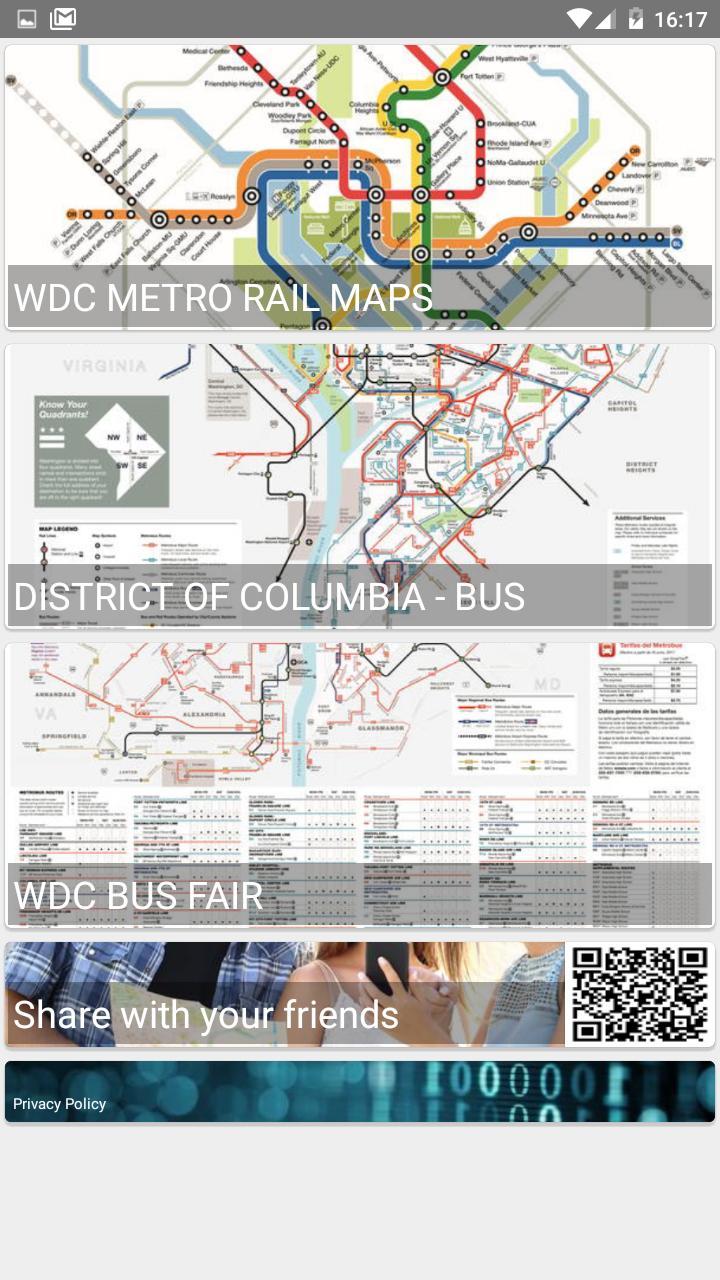 WASHINGTON DC METRO BUS MAP screenshot image 1_Popularmodapk.com