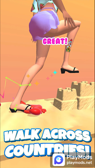 ASMR Tippy Toe - ASMR Games<span>(Unlimited gold)</span> screenshot image 3_Popularmodapk.com