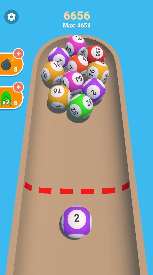 Ball 2048 - Ball Merge Games screenshot image 2_Popularmodapk.com