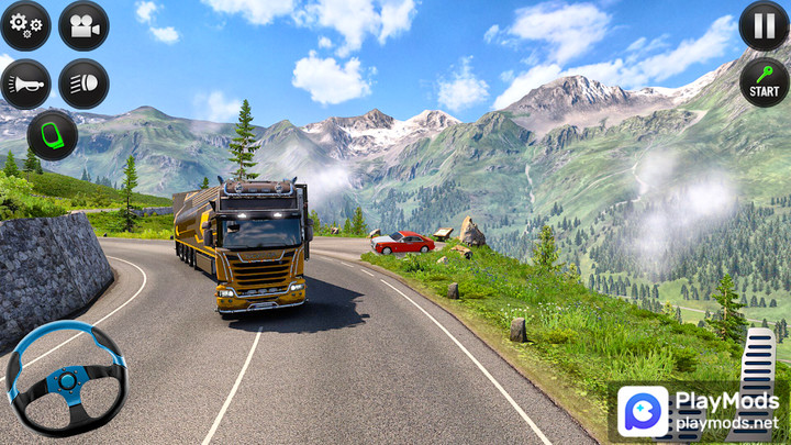 Euro Truck Simulator driving<span>(Unlimited Money)</span> screenshot image 2_Popularmodapk.com