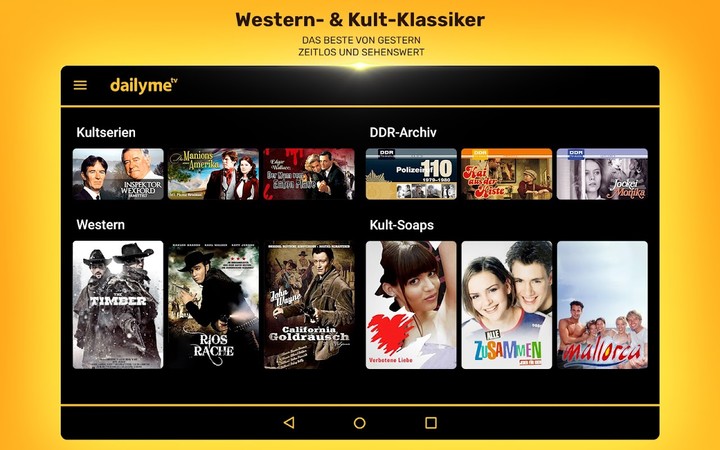 dailyme TV, Serien, Filme & Fernsehen TV Mediathek screenshot image 14_Popularmodapk.com