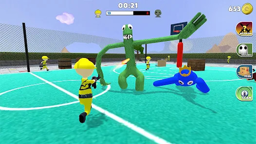 Rainbow Friends: Hide 'N Seek<span>(Unlimited Money)</span> screenshot image 2_Popularmodapk.com