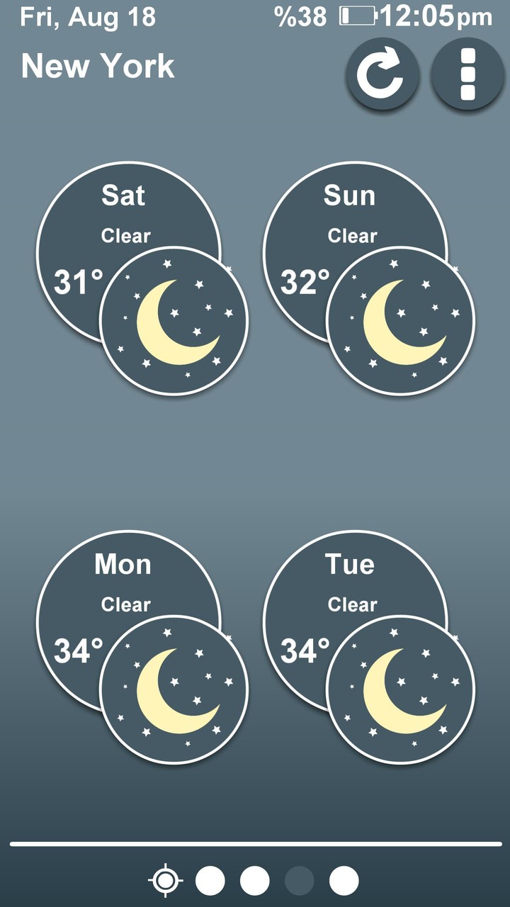 Weather Sky Blue screenshot image 2_Popularmodapk.com