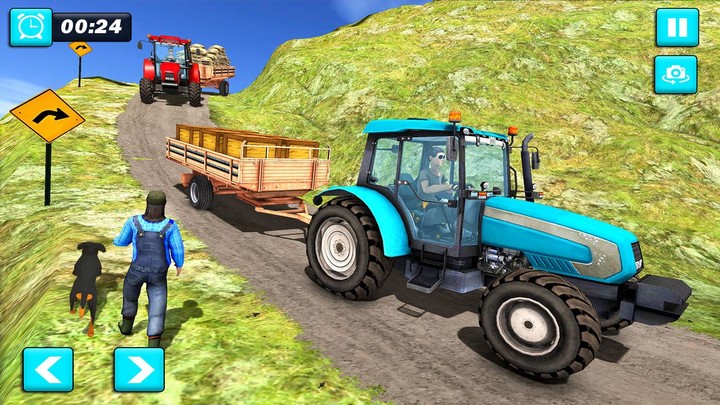 Tractor Farming Simulator Game screenshot image 1_Popularmodapk.com