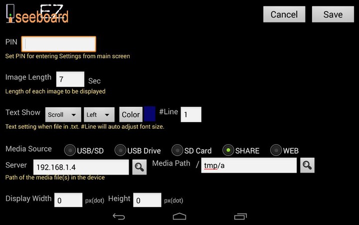iSeeBoard EZ Digital Signage screenshot image 4_Popularmodapk.com