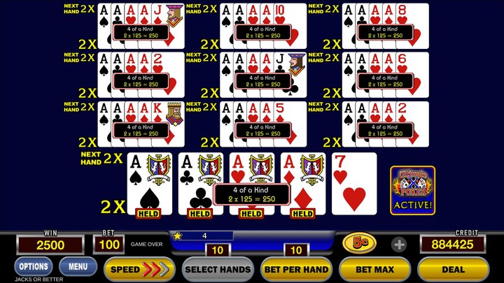 Ultimate X Poker™ Video Poker screenshot image 3_Popularmodapk.com