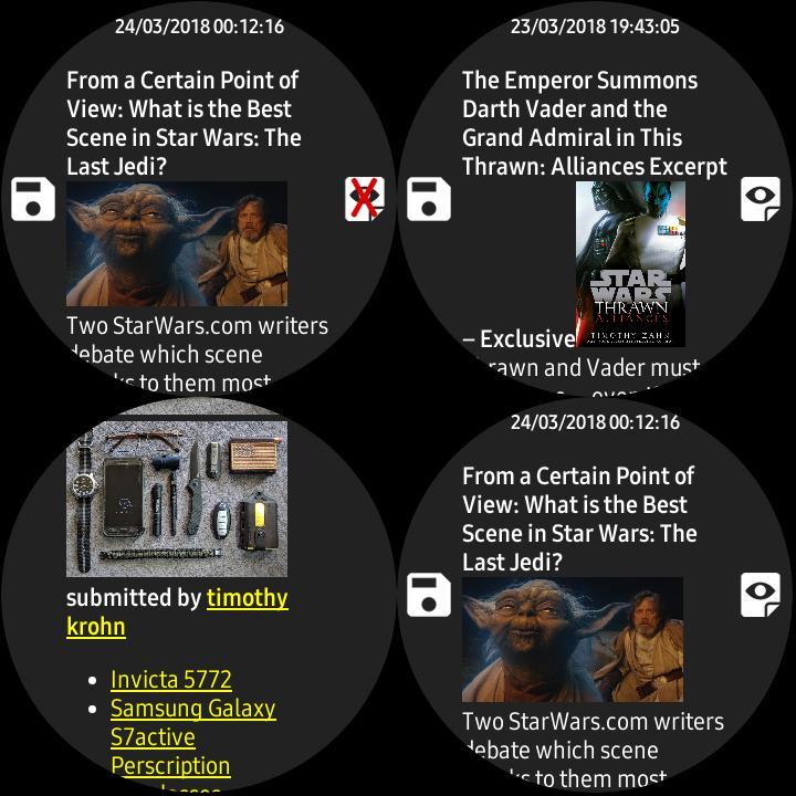 Gear Feed Settings for Gear S2 / S3 screenshot image 4_Popularmodapk.com