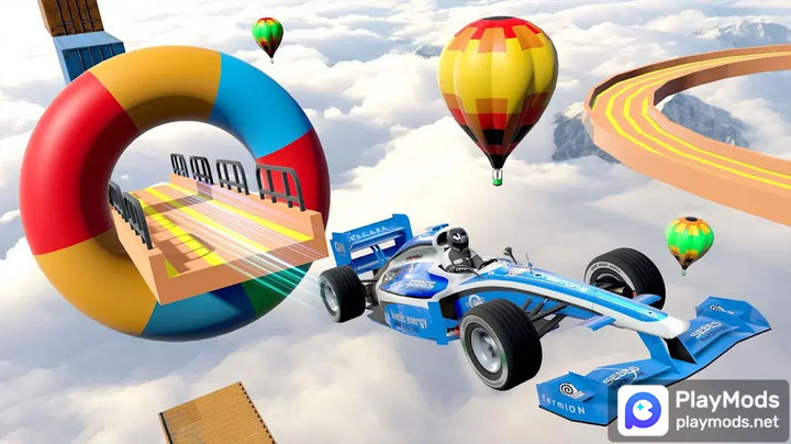 Formula Car Racing Stunts Ramp<span>(Ad-free and rewarded)</span> screenshot image 8_Popularmodapk.com