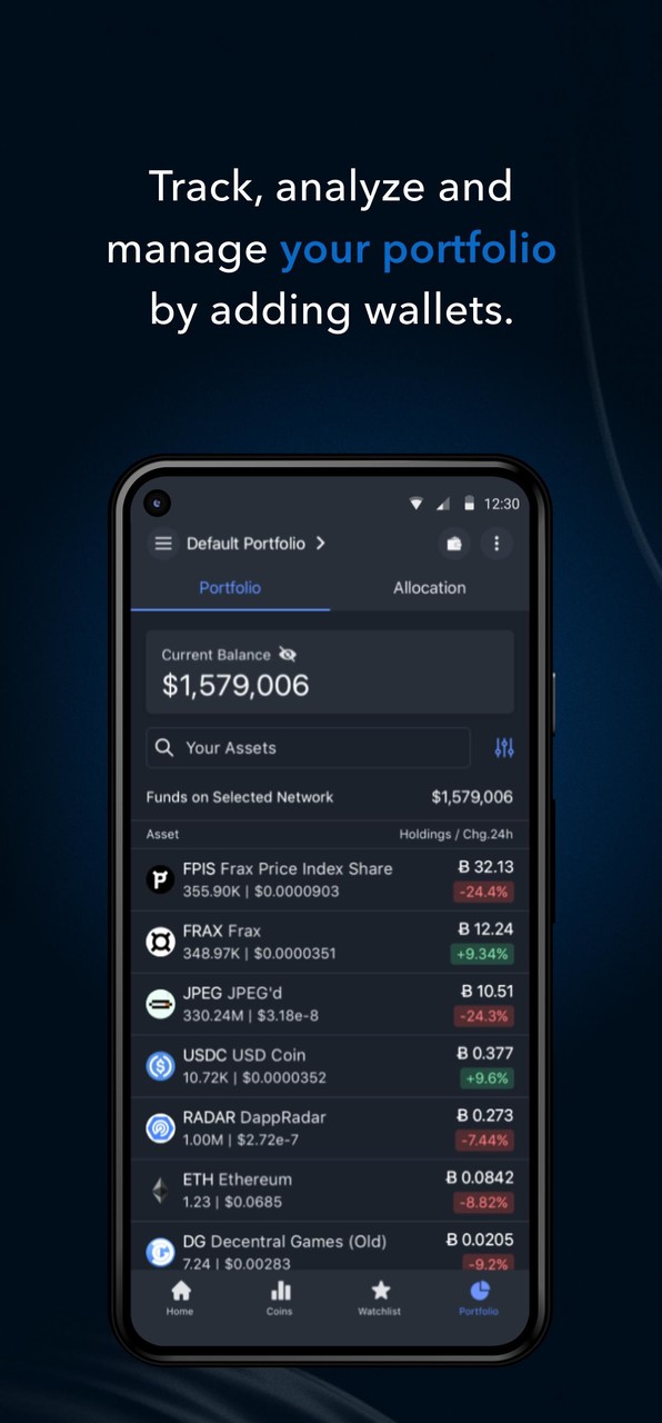 CryptoRank Tracker & Portfolio screenshot image 4_Popularmodapk.com