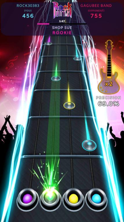 Rock Battle Rhythm Music Game screenshot image 2_Popularmodapk.com