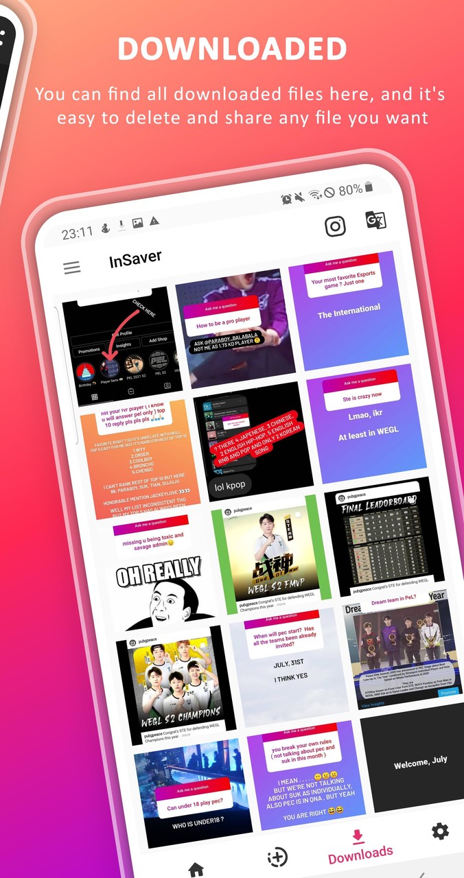 InSaver - Photo & Video Downloader for Instagram screenshot image 13_Popularmodapk.com