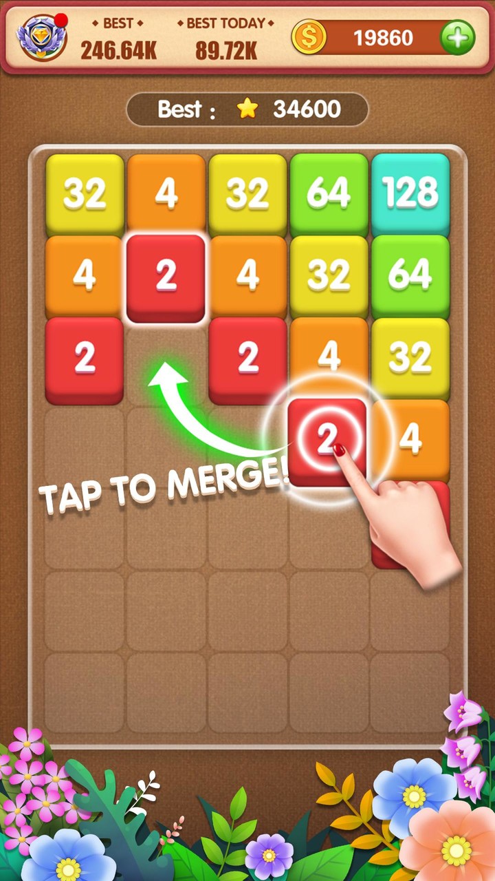 Tap to Merge screenshot image 2_Popularmodapk.com
