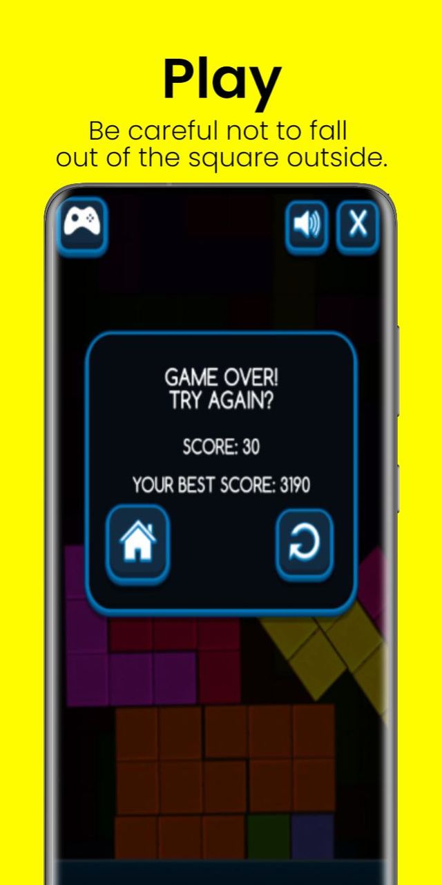 The Hexagon Fall Game screenshot image 1_Popularmodapk.com