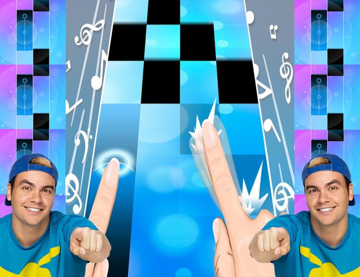 Luccas Neto Piano tiles Jogo screenshot image 2_Popularmodapk.com