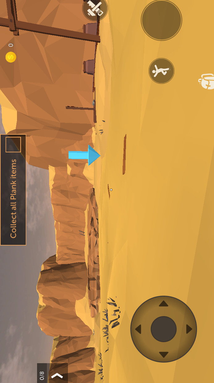 Desert Skies  Sandbox Survival(Large gold coins) screenshot image 3_Popularmodapk.com