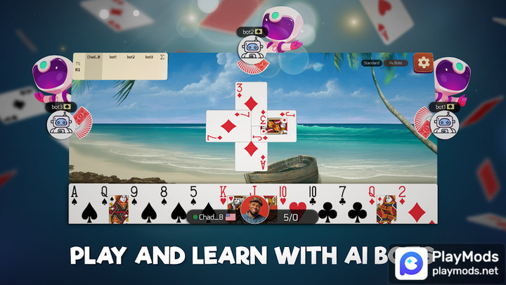 Callbreak: Classic card game<span>(no ADS)</span> screenshot image 4_Popularmodapk.com