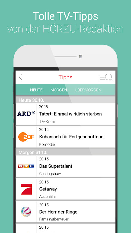 HÖRZU TV Programm als TV-App screenshot image 4_Popularmodapk.com