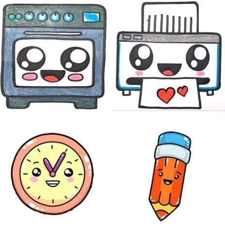 How To Draw Cute Things screenshot image 3_Popularmodapk.com