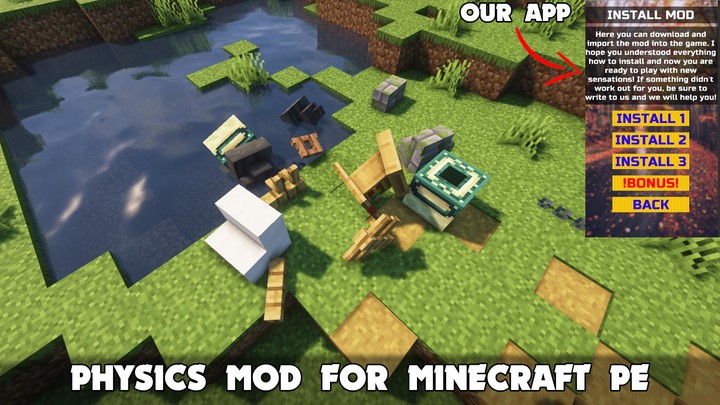 Realistic Physics in Minecraft screenshot image 5_Popularmodapk.com