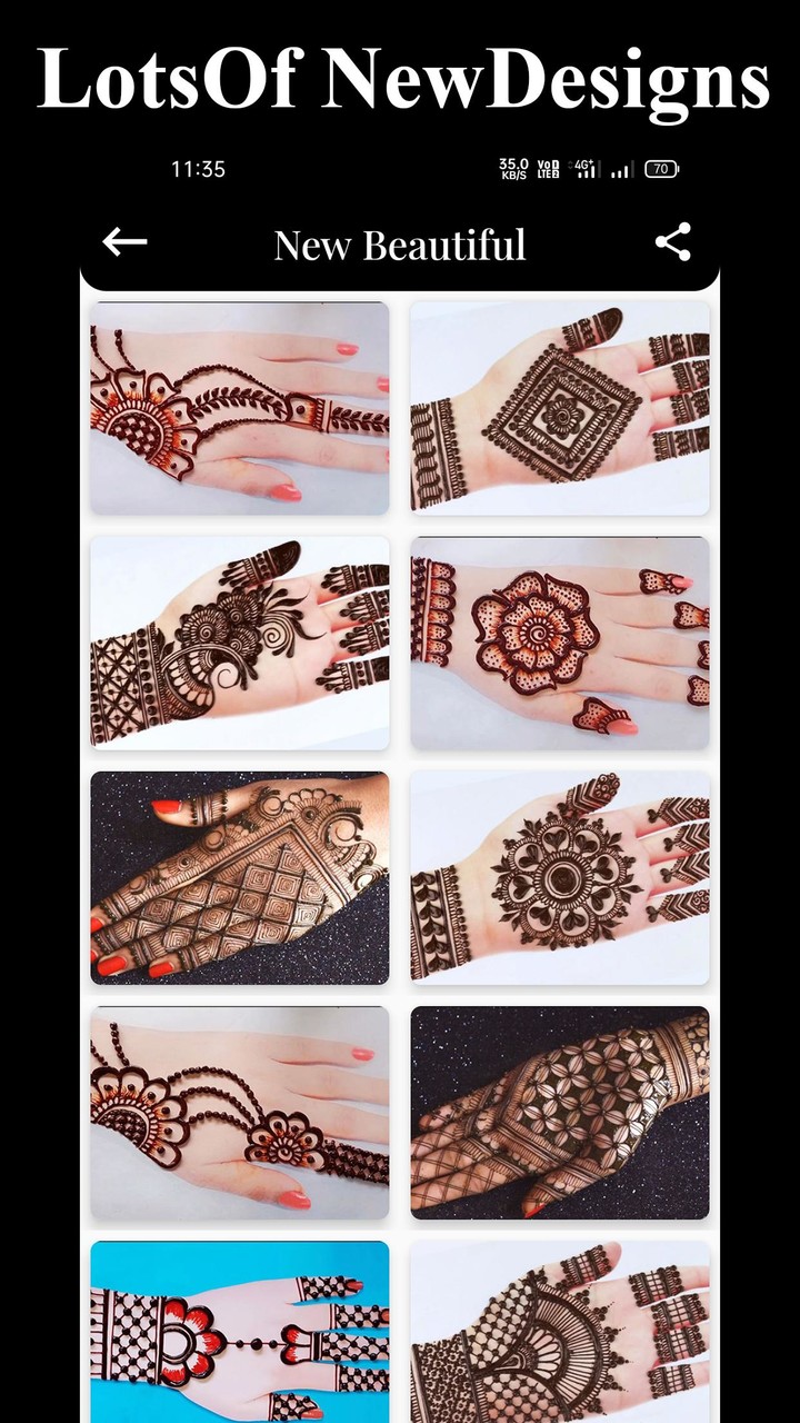 Mehandi Design 2022 screenshot image 8_Popularmodapk.com