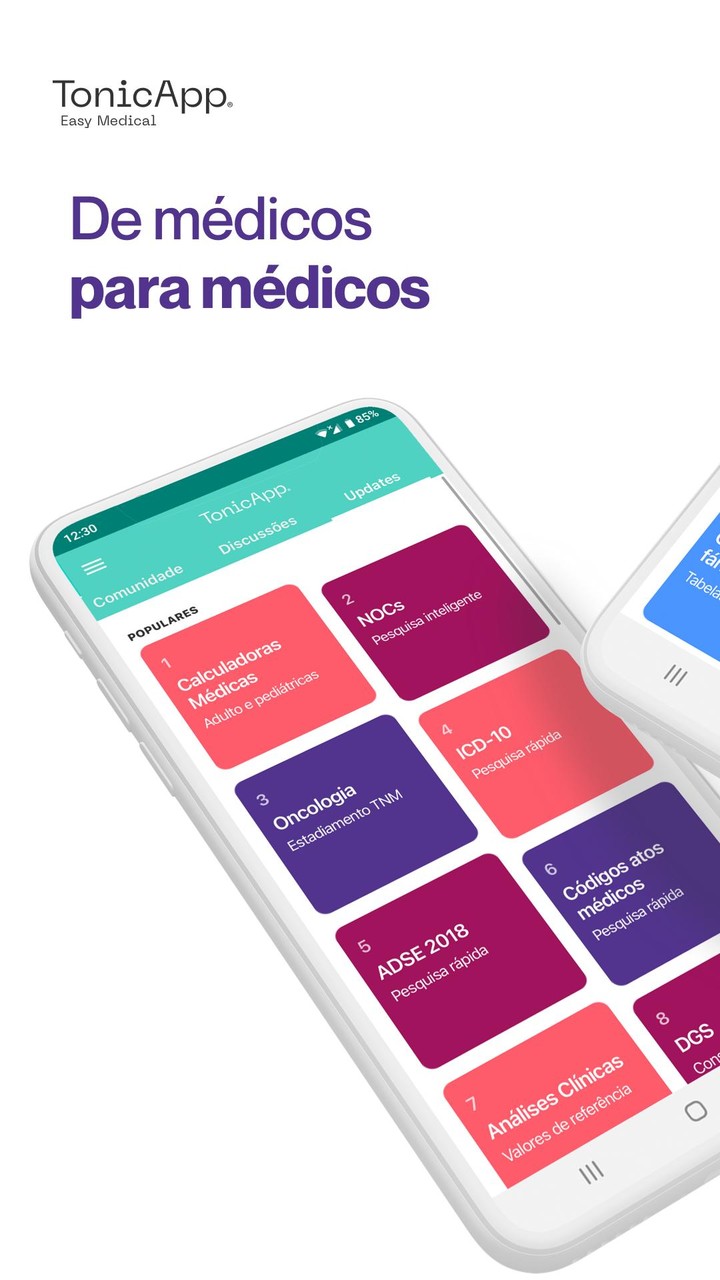 Tonic: Medicina para Médicos screenshot image 1_Popularmodapk.com