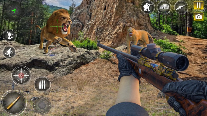 Shooting Animal Hunter Game 3D screenshot image 3_Popularmodapk.com