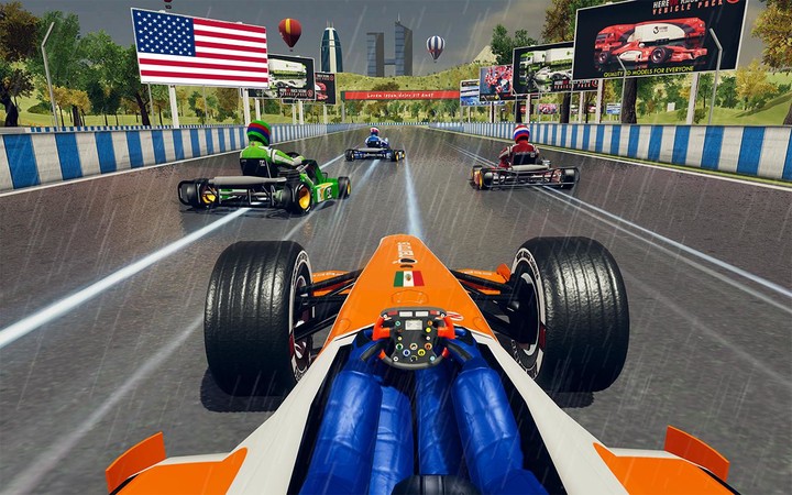 Jeux de course de kart 3D screenshot image 2_Popularmodapk.com