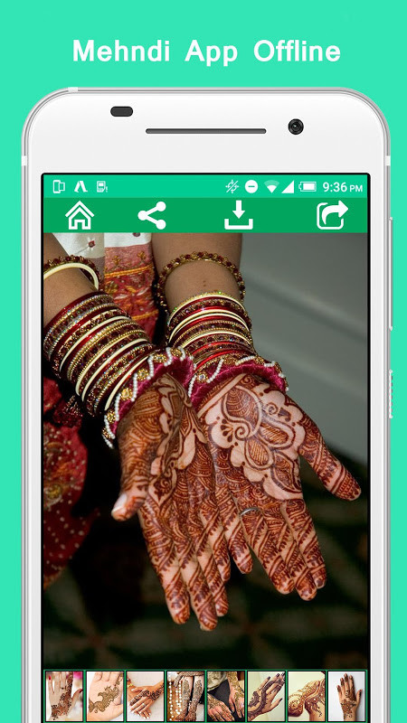 Mehndi App Offline screenshot image 5_Popularmodapk.com