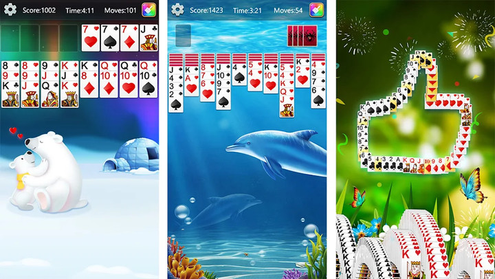Solitaire Collection Fun<span>(Unlimited money)</span> screenshot image 2_Popularmodapk.com