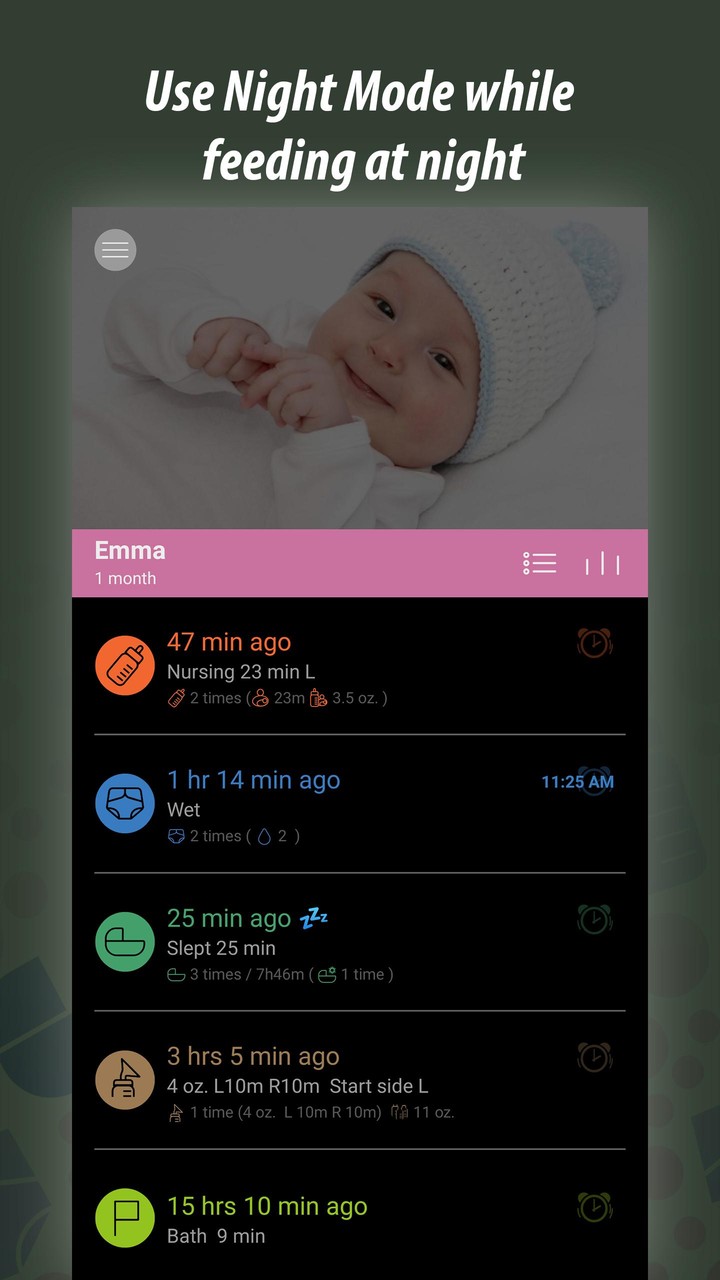 Baby Tracker - Newborn Log screenshot image 8_Popularmodapk.com