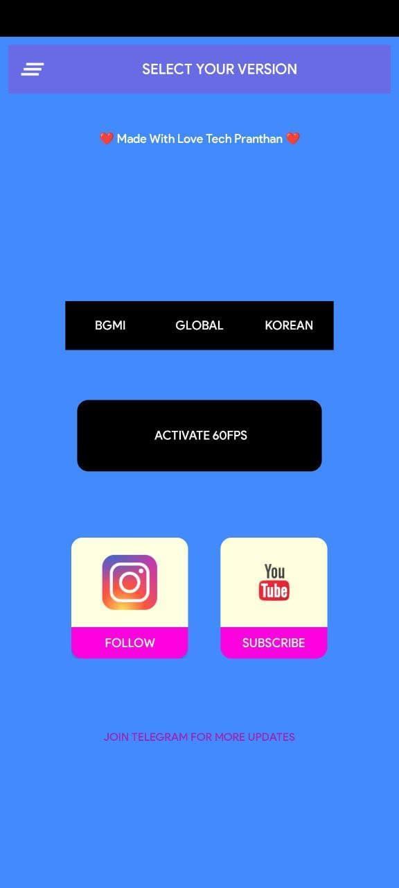 60FPS UNLOCKER - BGMI/PUBG screenshot image 1_Popularmodapk.com