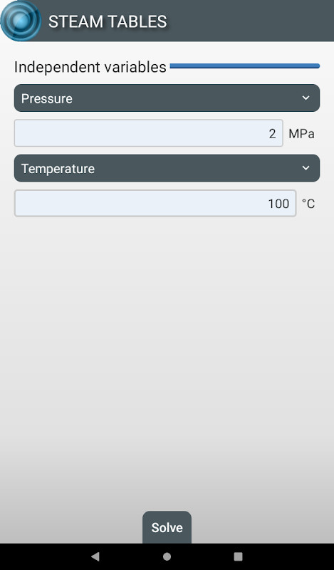 Steam Tables screenshot image 2_Popularmodapk.com