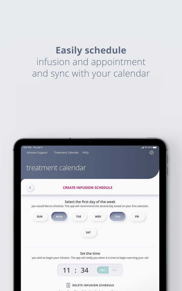 My Infusion Tracker™ screenshot image 4_Popularmodapk.com