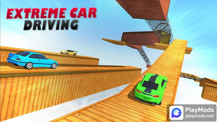 Extreme Car Driving: Stunt Car<span>(unlimited money)</span> screenshot image 4_Popularmodapk.com
