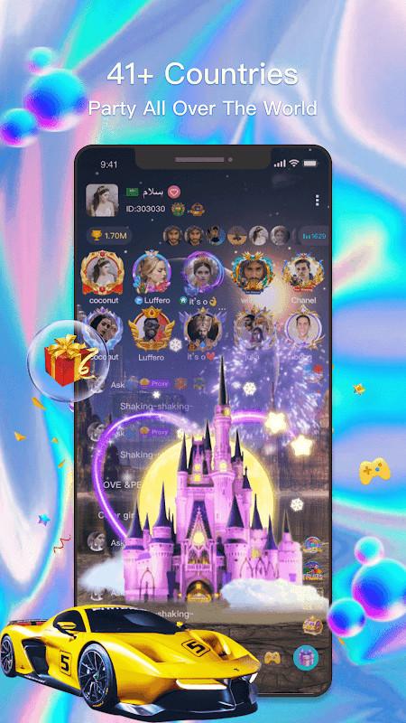 Hawa - Group Voice Chat Rooms screenshot image 2_Popularmodapk.com