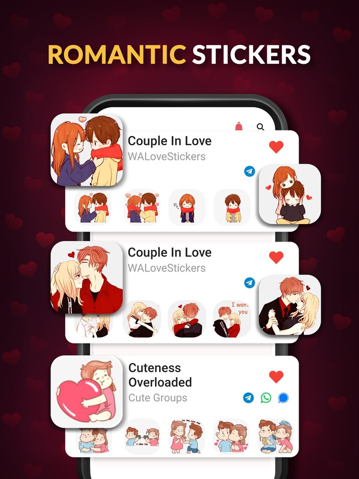 Love Stickers: Emoji Stickers screenshot image 4_Popularmodapk.com