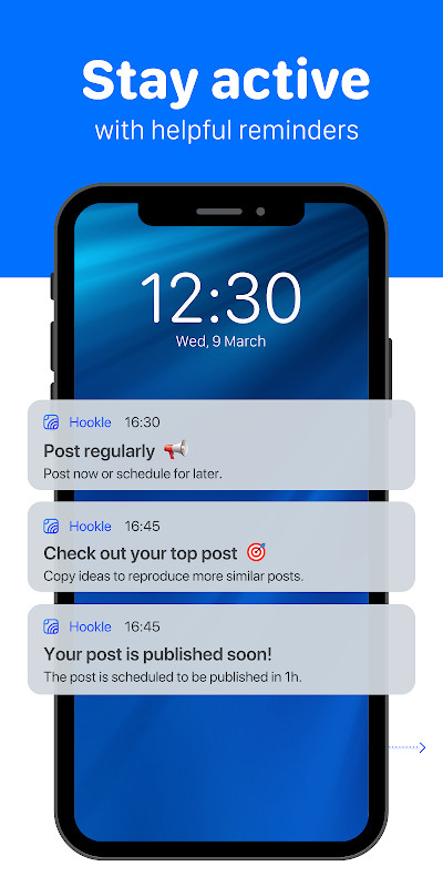Hookle: Social media manager screenshot image 11_Popularmodapk.com