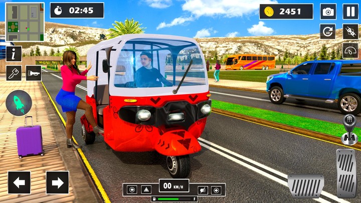 Tuk Tuk Rickshaw Driver Games screenshot image 2_Popularmodapk.com