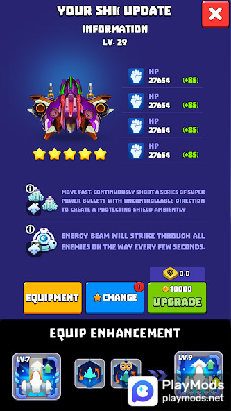 Galaxy Strike: Space Shooter<span>(Remove ads)</span> screenshot image 5_Popularmodapk.com